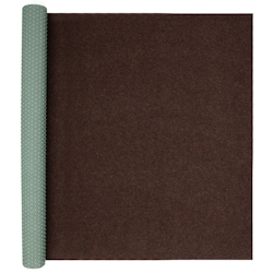 Midori Rasenteppich 100 x 400 cm Braun mit Noppen Kunstrasen Teppich Balkon Terrasse Outdoor Image