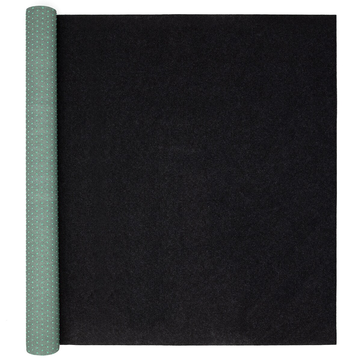 Midori Rasenteppich 100 x 3000 cm Schwarz mit Noppen Kunstrasen Teppich Balkon Terrasse Outdoor Image