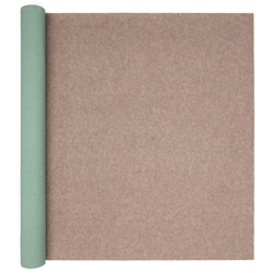 Midori Rasenteppich 100 x 3000 cm Beige mit Noppen Kunstrasen Teppich Balkon Terrasse Outdoor Image