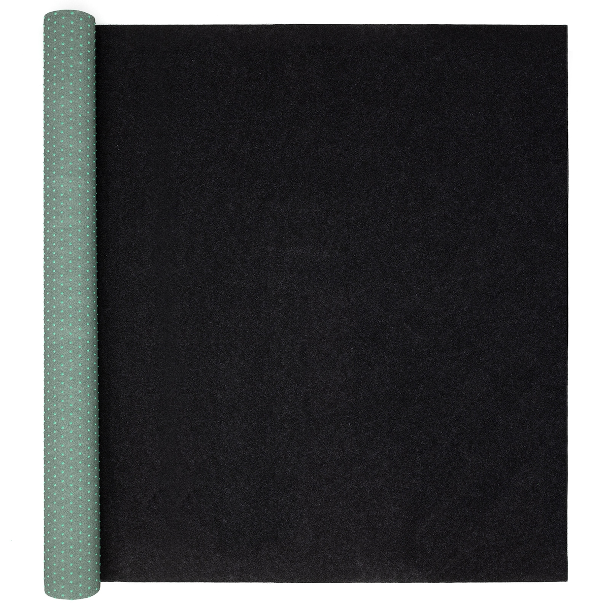 Midori Rasenteppich 67 x 500 cm Schwarz mit Noppen Kunstrasen Teppich Balkon Terrasse Outdoor Image