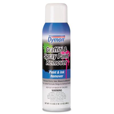 Dymon Graffiti/Paint Remover, Jelled Formula, 17.5 oz Aerosol Spray (ITW07820) Each Dymon® Paint, Graffiti & Gum Removers