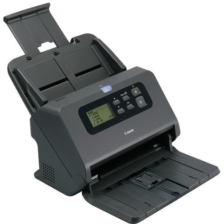 Canon Office Document Scanner, 600 dpi, 80-Sheet Capacity, Black (CNMDRM260) Each Canon® Sheetfed Scanner