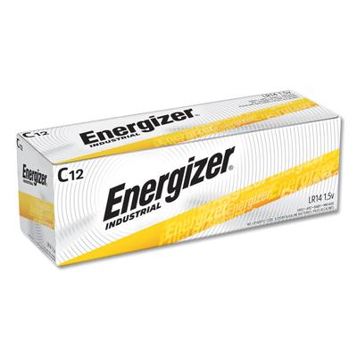 Energizer Industrial Alkaline C Batteries, 1.5 V, 12/Box (EVEEN93) Pack of 12 Energizer®