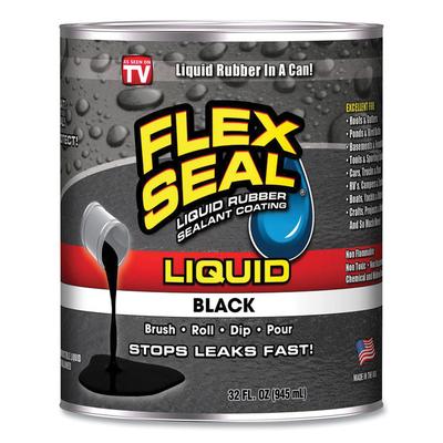 Flex Seal Liquid Rubber, 32 oz Can, Black (FSGLFSBLKR32) Each Sealing Products