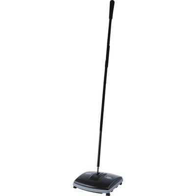 Rubbermaid Commercial Floor/Carpet Sweeper, Flat Fold Handle, 6-1/2" W, 4/CT, BK (RCP421288BKCT) Case of 4 Rubbermaid® Commercial