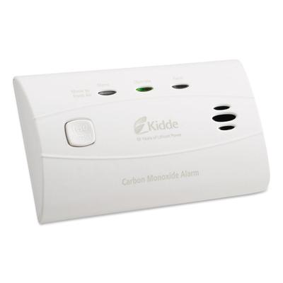 Kidde Sealed Battery Carbon Monoxide Alarm, Lithium Battery, 4.5 x 1.5 x 2.75 (KID21010073) Each Kidde Safety Smoke/CO Detectors
