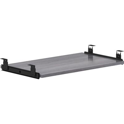 Lorell Keyboard Tray, 26"x15-3/8"x3/4", Weathered Charcoal (LLR69567) Each