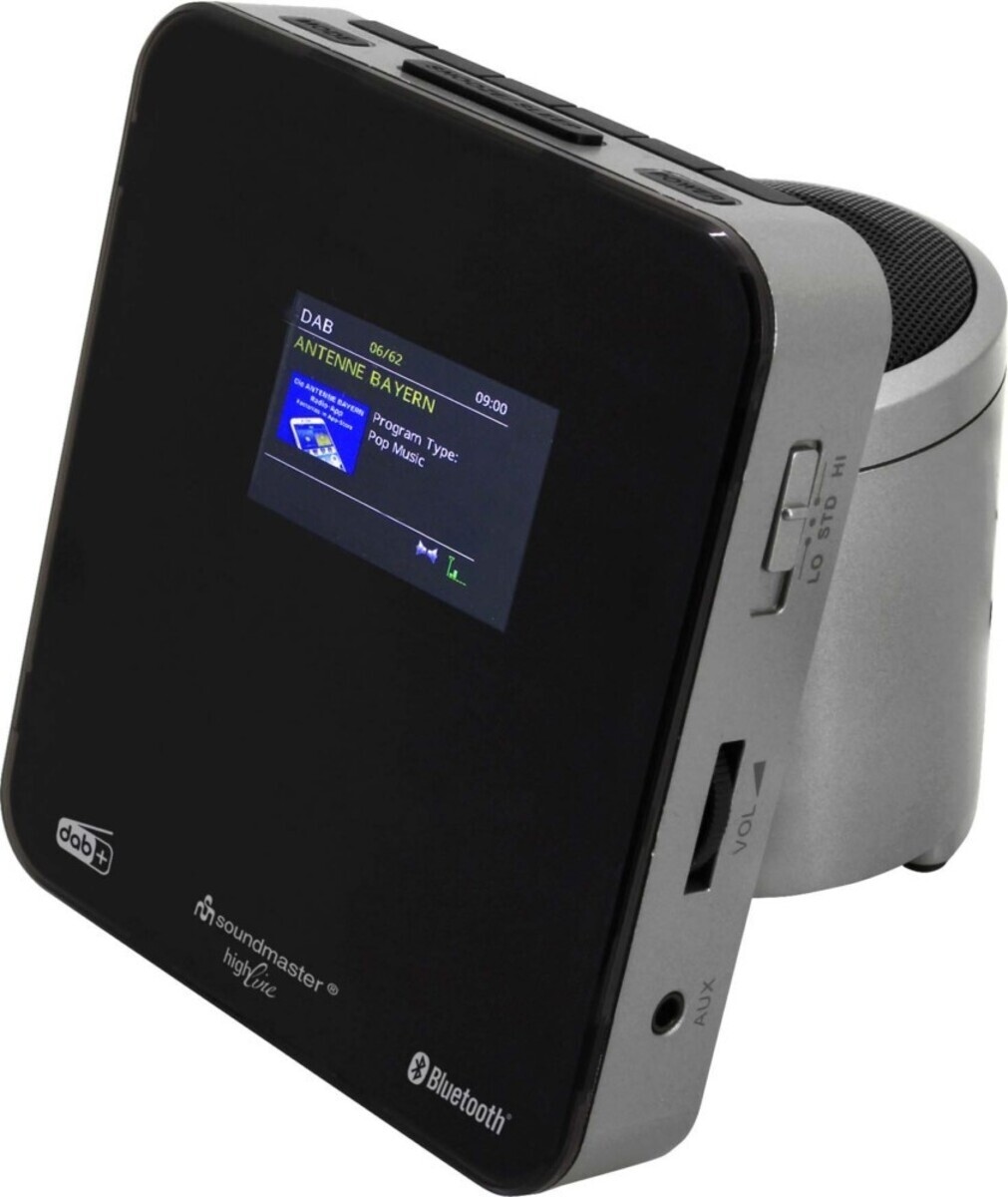 Soundmaster Uhrenradio UR260SI sw-si Image