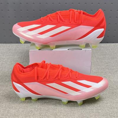 Adidas Shoes | Adidas Soccer Cleats X Crazyfast Elite Fg Solar Red Ig0593 Mens 6.5 / Womens 7.5 | Color: Red | Size: 6.5
