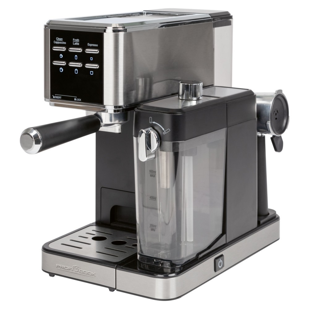 PROFI COOK Espressomaschine PC-ES/KA 1266 inox 501266 Image