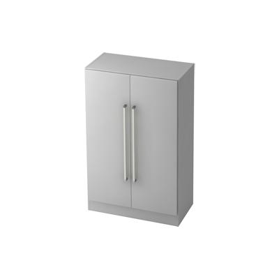 Hammerbacher Schrank Solid 3OH BxTxH 80x42x127cm Griff CE Grau/Grau