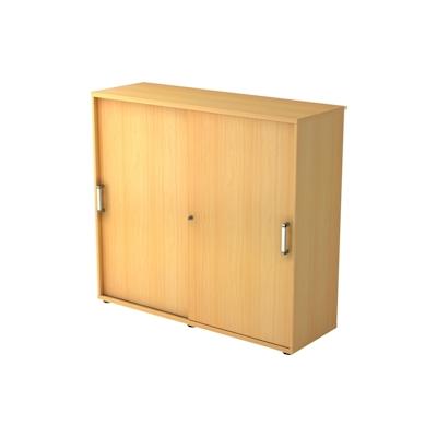 Hammerbacher Schiebetürenschrank Serie 9 3OH BxTxH 120x40x110cm Griff CE Buche/Buche