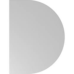 Hammerbacher Ansatzplatte 60x80cm Systembohrung Grau Image