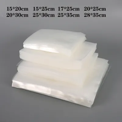 100pcs Food Vacuum Sealer Bags, Food vacuum bag, For Vac Storage Meal Prep And Sous Vide, Food Preservation Sealed Bag