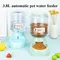 Katzen schale Hunden apf Haustier automatische Feeder Wassersp ender große Kapazität Großhandel Weizens troh Hundefutter Becken Hund Trink becken
