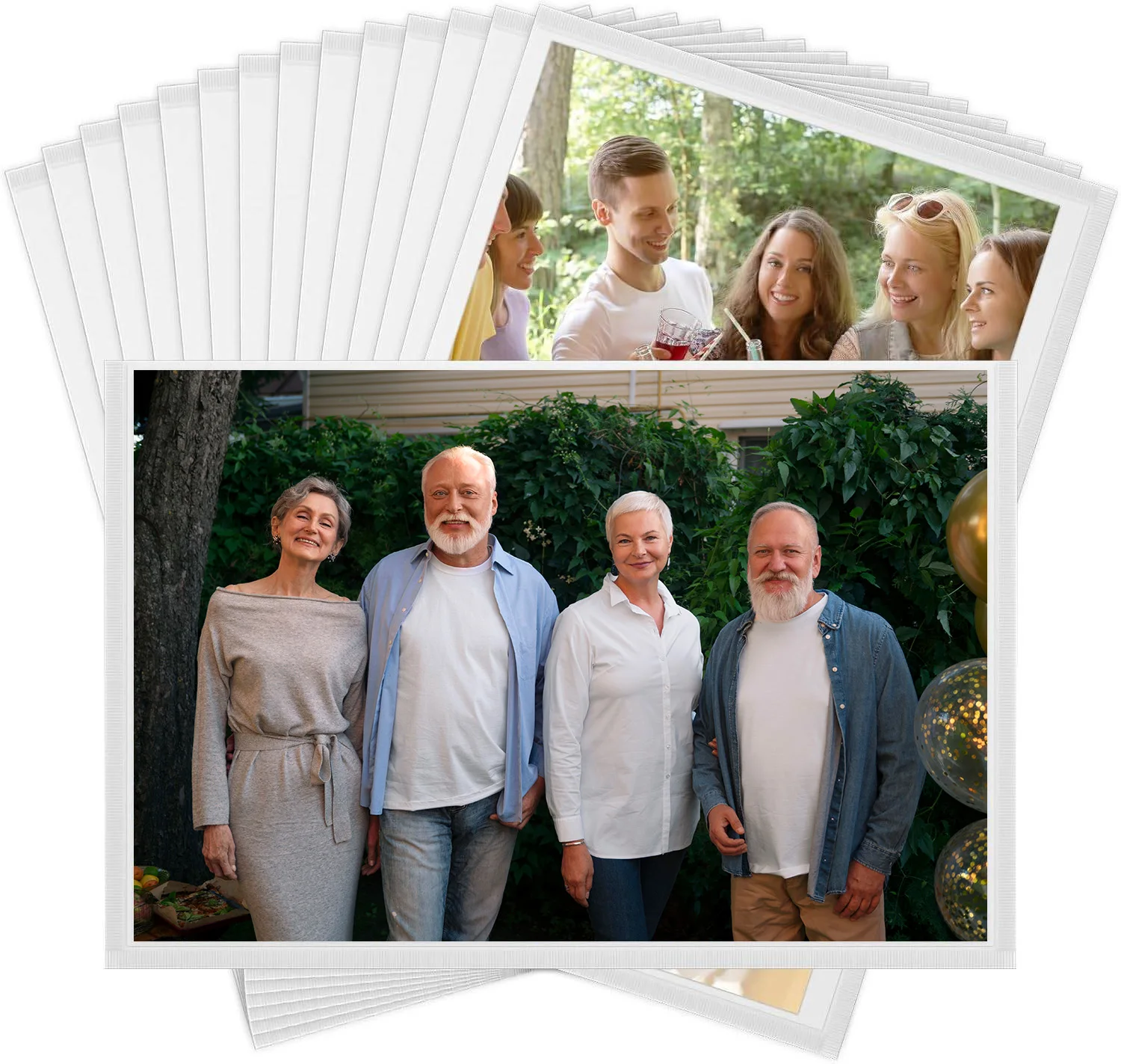 Magnetische Bilderrahmen für Kühlschrank, weiß, für 10,2 x 15,2 cm große Fotos, 14er-Pack, hochwertiger magnetischer Fotorahmen Image