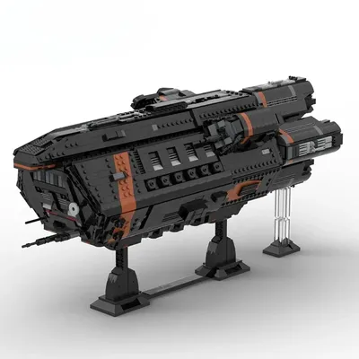 3669PCS MOC Raumschiff Erweiterte Klassische Filme Bausteine Montieren Modell MCRN Scirocco Militär Waffe Ziegel Spielzeug Geschenk Image
