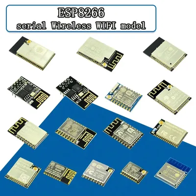 ESP8266 serielles WIFI-Modell ESP-12 12E 12F 12S 07 07S 01 01S M1 M2 ESP32-S WROVER WROOM-32U 02 A1S Authentizität garantiert ESP12 Image