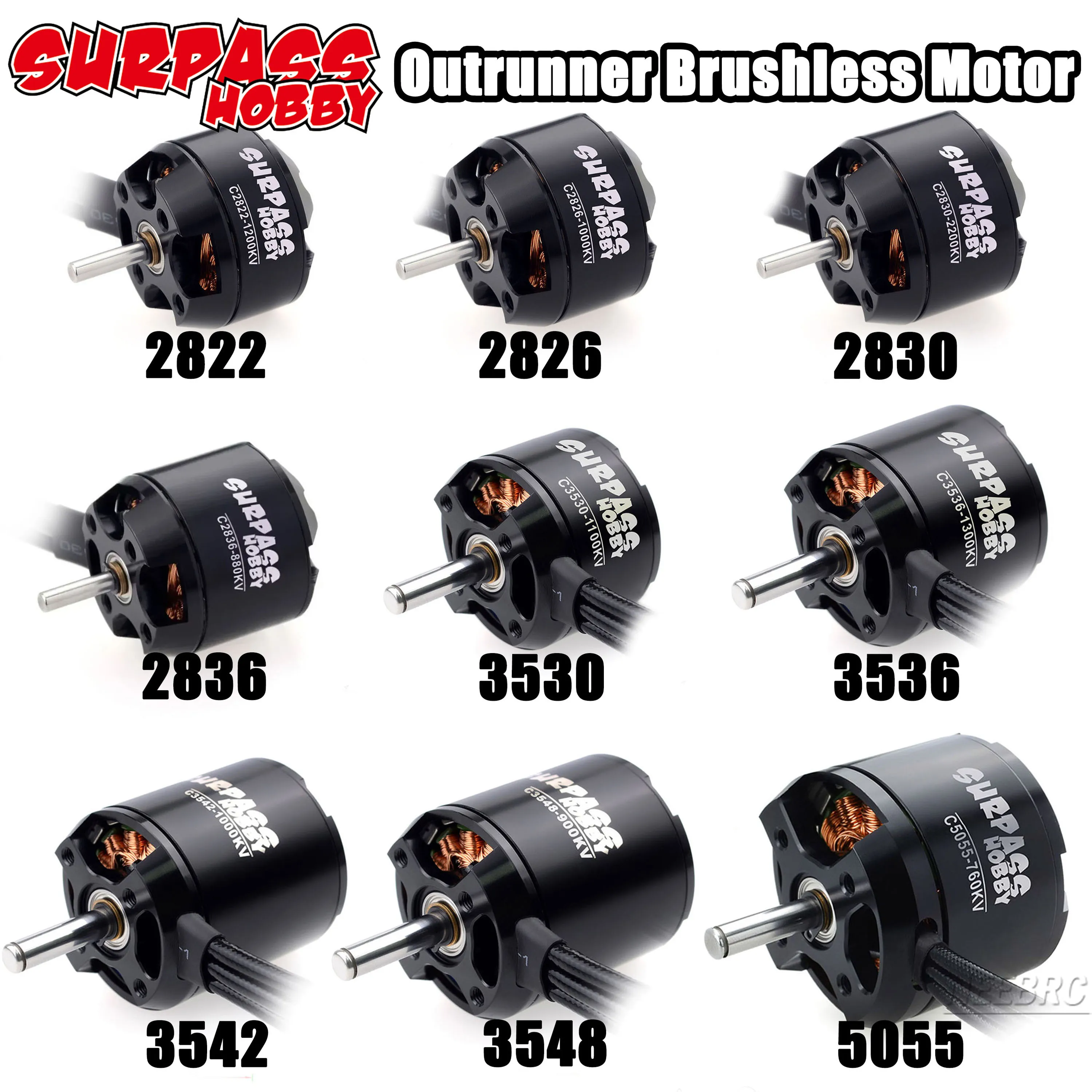 Übertreffen Hobby 2822 2826 2830 2836 3530 3536 3542 3548 5065 Drohne bürstenlosen Motor für RC fpv 3d Starr flügel Quadcopter Multi copter
