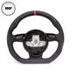Adatto per volante Audi A3 A4 A5 A6 A7 Q3 Q5 Q7 volante completamente perforato volante sportivo a