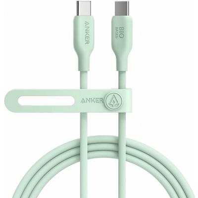 543 Eco-friendly Bio-TPU-Kabel usb-c zu usb-c 1,8m grün (A80E2G61) - Anker