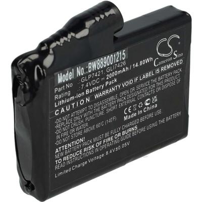 Akku Ersatz für Glovii GLI7426, GLP7421 für beheizbare Handschuhe (2000 mAh, 7,4 v, Li-Ion) - Vhbw Image