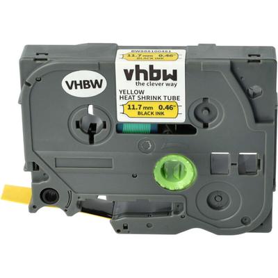 Vhbw - 1x Schriftband-Kassette kompatibel mit Brother pt E300VP, E300 Etiketten-Drucker 11,7mm Image
