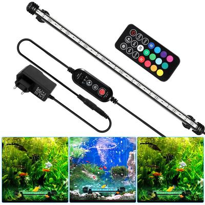 Swanew - led Aquarium Beleuchtung IP67 Wasserfest rgb Licht Aufsetzleuchte Dimmbar Fisch Tank