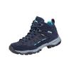Wanderschuh MEINDL "Meindl Nebraska Lady Mid GORE-TEX", Gr. 39, Normalschaft, blau, Nubukleder, Schuhe, GORE-TEX – Winddicht, wasserdicht und atmungsaktiv