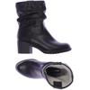 Anna Field Damen Stiefelette, Gr. 37, schwarz, Kunstleder