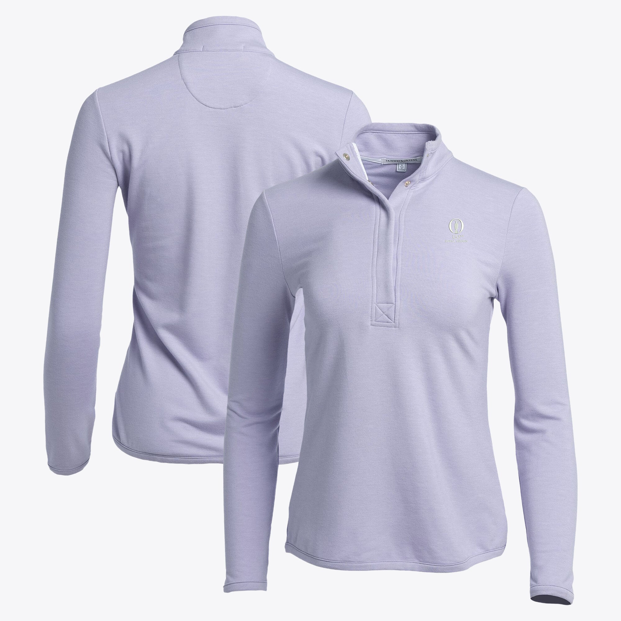 The 152nd Open Royal Troon Fairway & Greene Kate Sweatshirt – Flieder – Damen