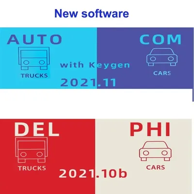 New Autocoms vd ds150e cdp software 2021.11 Newest keygen Tnesf Delphis Orpdc support 2021 year