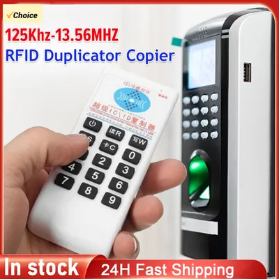 Handheld Frequency Copier 125Khz-13.56MHZ Access Tag Duplicator Handheld RFID Smart Card Reader RFID