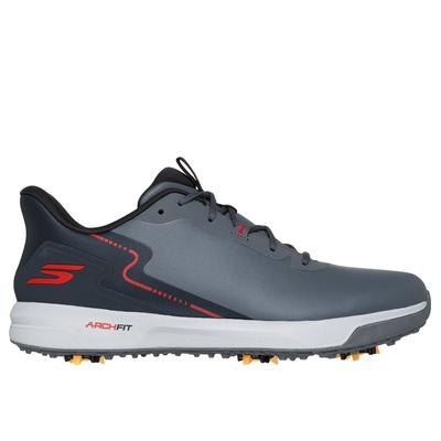 Skechers Men's GO GOLF Elite Vortex - Rival Shoes | Size 9.0 Extra Wide | Charcoal Gray | Synthetic/Textile | Arch Fit