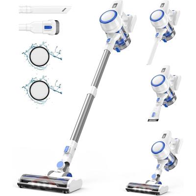 Cordless Vacuum Cleaner, 180W Stick Vacuum with 45 Mins Runtime