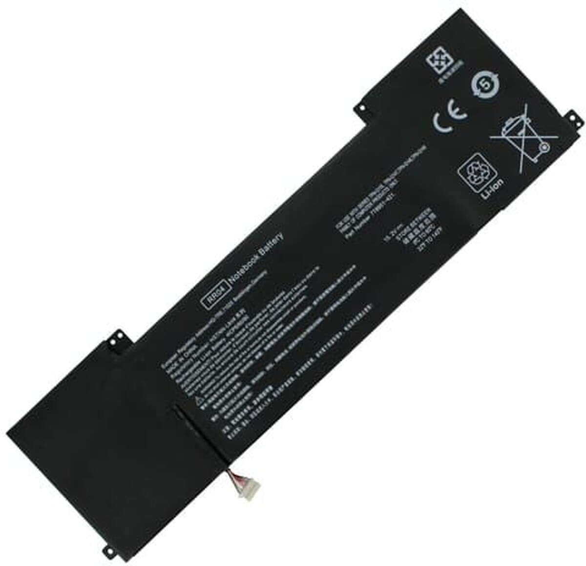 AGI Akku für HP Omen 15-5100NX-M5M55EA Li-Pol 15,2 Volt 3400 mAh schwarz Image