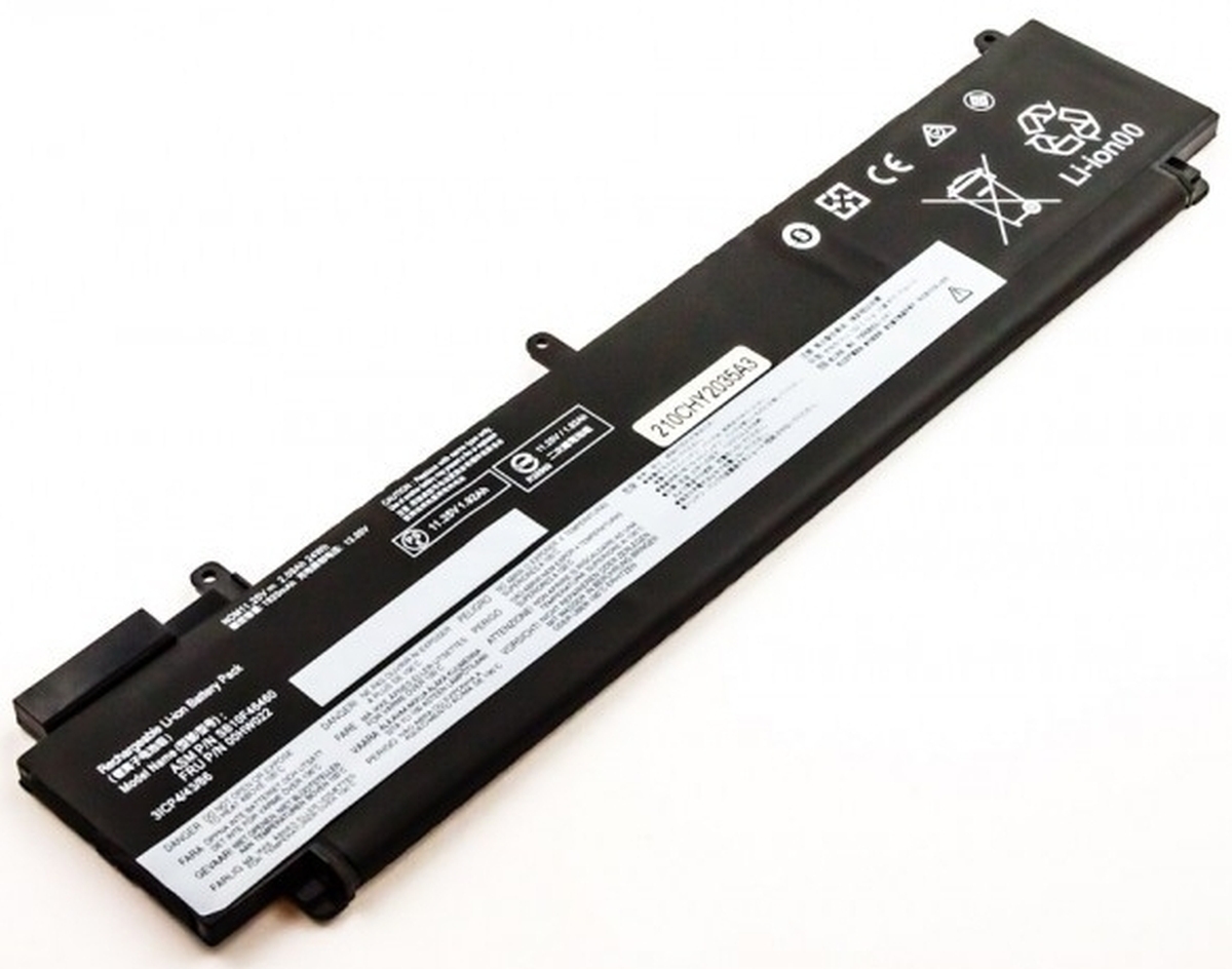 AGI Akku für Lenovo ThinkPad T470s 20HF000W Li-Pol 11,4 Volt 2000 mAh schwarz Image