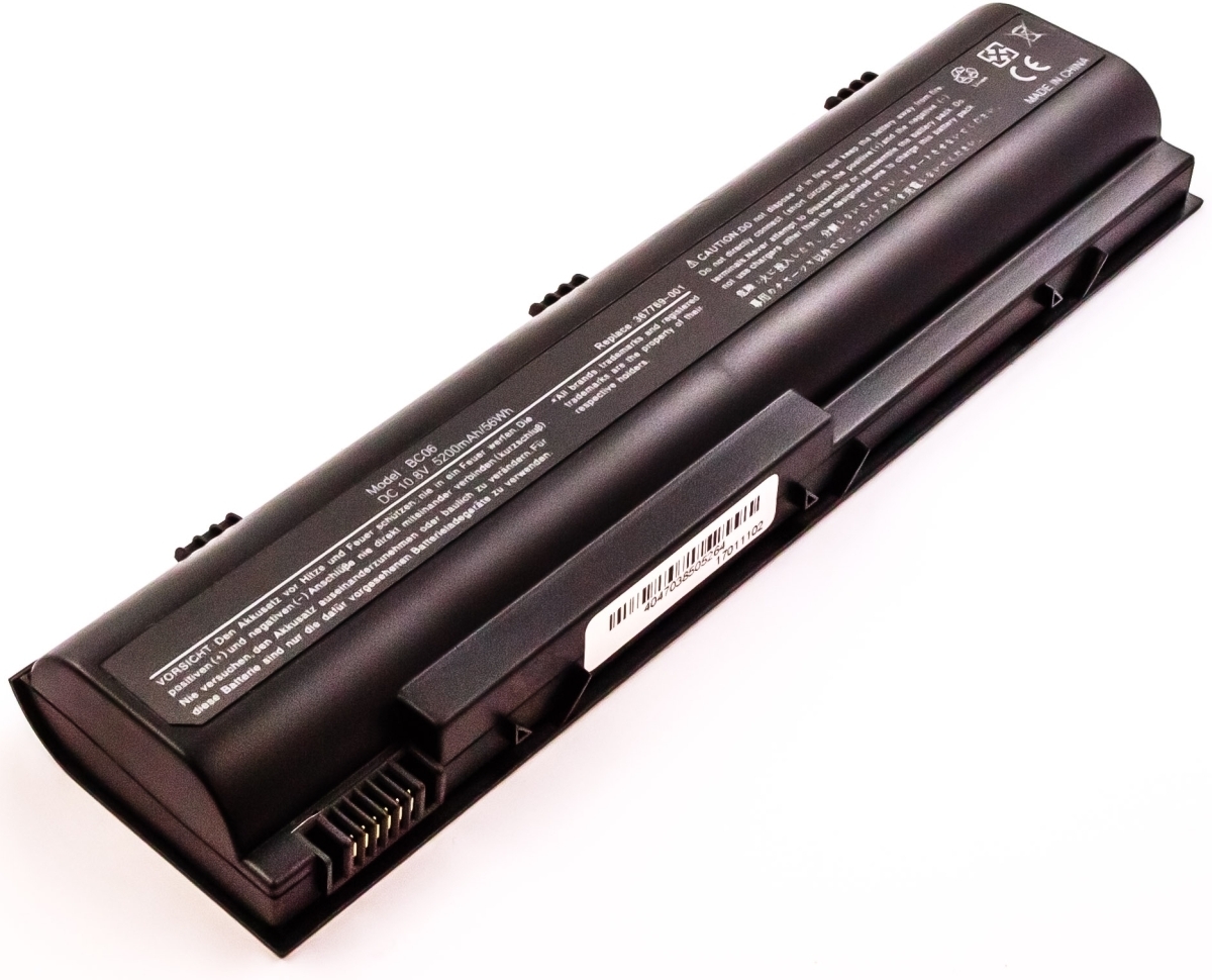 AGI Akku für Hewlett-Packard Presario 396603-001 Li-Ion 10,8 Volt 4400 mAh schwarz Image