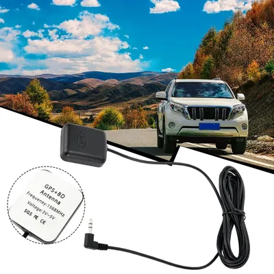 Heißer Verkauf GPS Empfänger Modul Mit Antenne 3,5mm Ellenbogen Für Auto Lkw SUV Dash Cams Dash Kamera Externe GPS ersatz Teile