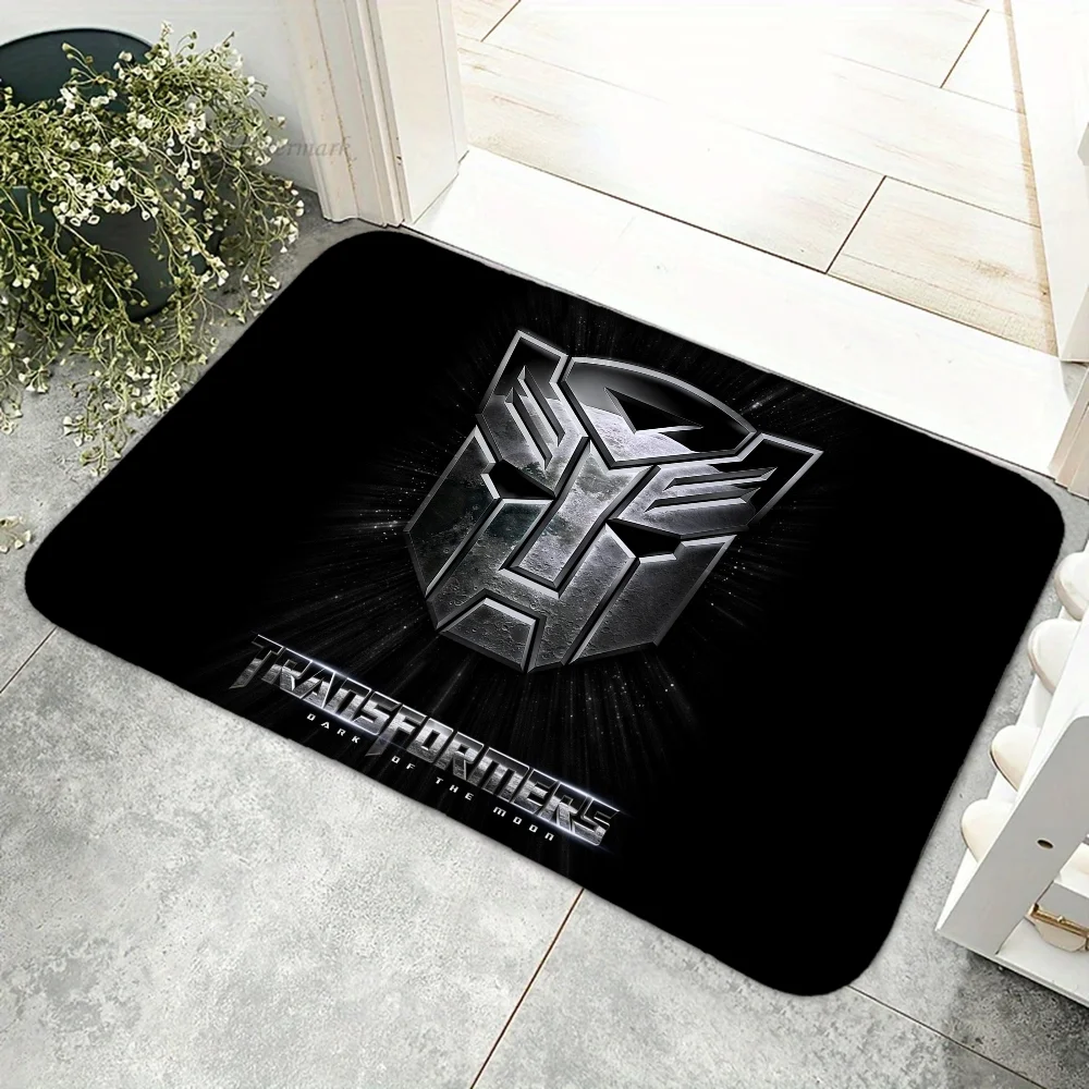 1pc T-Transformers Boden Matte Boden Matte Anti-Slip Küche Schlafzimmer Handgemachte Getuft Teppich Teppich Wohnzimmer Eingang Teppich Image