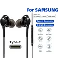 Cuffie cablate di tipo C per Samsung Galaxy S24 S23 S22 Cuffie in-ear da 3,5 mm A53 A52 Nota 20 USB-C Auricolare HiFi Bass Stereo