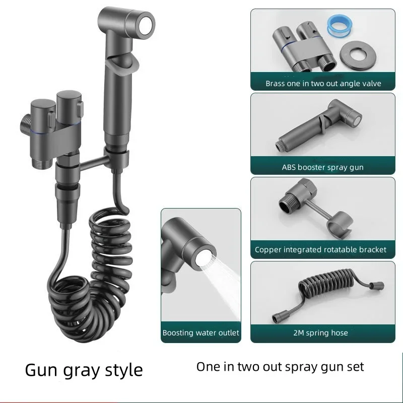 Handheld Bidet Sprayer Wc Bidet Wc Sprayer Set Spray Wasser Badezimmer Dusche Wc strohnpistole Eckventil Zubehör