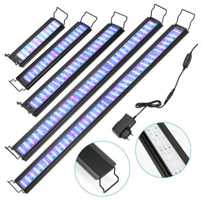 VINGO 10W LED Aquarium mit timer Salzwasserfische Dekoration RGB,30-45cm