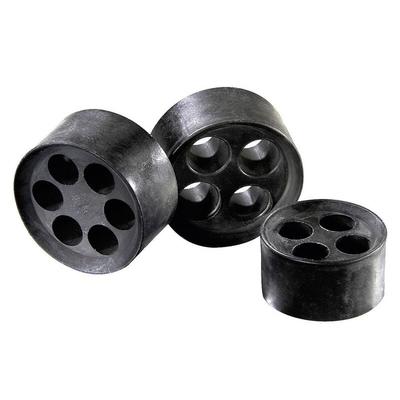 10101201 mfd 63/03/065 Mehrfachdichteinsatz M63 3 x 5 - 6.5 mm Elastomer Schwarz 1 St. - Wiska Image