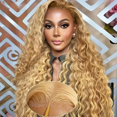 200% Density #27 Honey Blonde Wig Human Hair 13x6 Human Hair Lace Frontal Wig 13x4 Lace Front Human