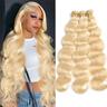 cheveux humains brésiliens 613# cheveux blonds bundle body wave 3 bundle 10-28 pouces