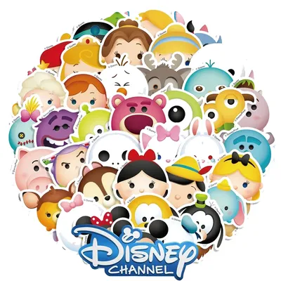 10/30/50pcs Disney Cartoon Tsum Tsum niedlichen Aufkleber für Kinder DIY Notebook Skateboard Telefon Image