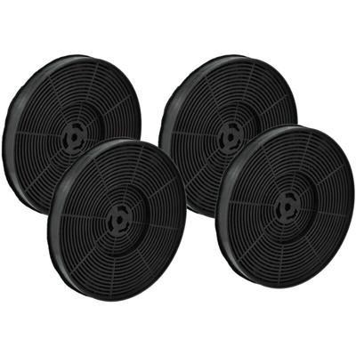 4x Aktivkohlefilter Ersatz für Exquisit 1010035 / C04, CF100 1010035 für Dunstabzugshaube - 17,5 cm Image