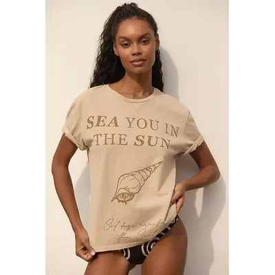 Malai x Anthropologie See You In The Sun Tee
