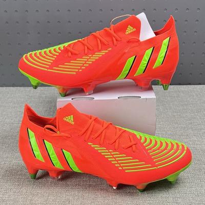 Adidas Shoes | Adidas Predator Edge.1 Sg Soccer Cleats Solar Red Orange New Gw1010 Mens 9.5 | Color: Orange/Red | Size: 9.5